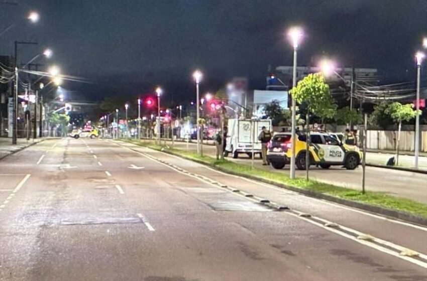 Após invadir agência e confrontar a PM, homem é morto a tiros no Paraná