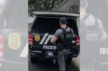 Dois irmãos são detidos acusados de envolvimento em homicídio em Joinville