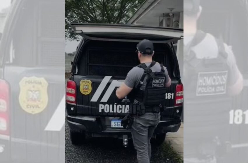  Dois irmãos são detidos acusados de envolvimento em homicídio em Joinville