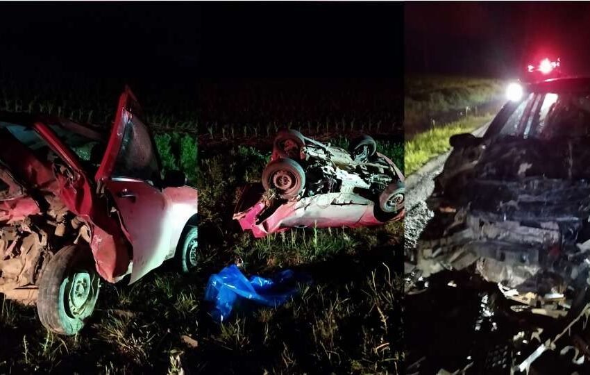  Acidente com três veículos deixa uma vítima fatal na PR-438