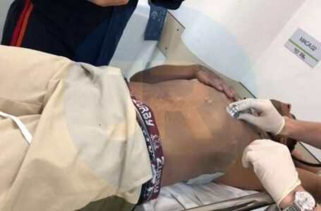 Homem é atingido por faca durante briga com ex e acaba preso