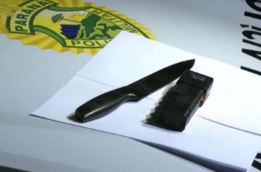  Mulher é presa após atacar a própria mãe com faca; idosa foi socorrida