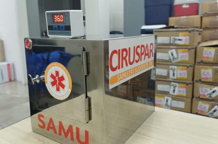  CIRUSPAR/SAMU 192 Sudoeste é referência internacional com projeto de aquecimento de soro em ambulâncias