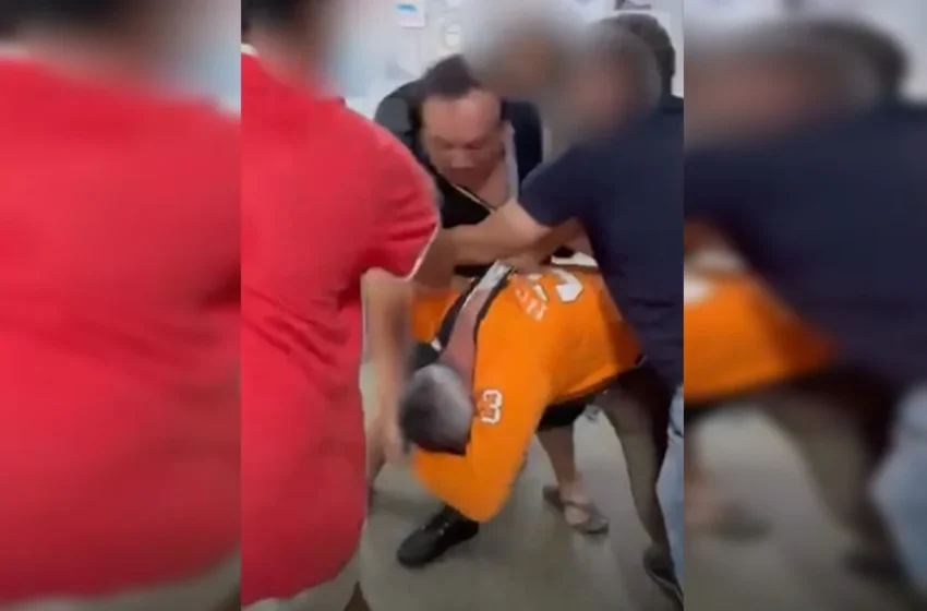  Professor é agredido por pai de aluna durante confusão por celular em escola