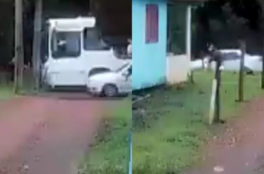  Jovem de 17 anos é atropelado e morre ao descer de ônibus escolar