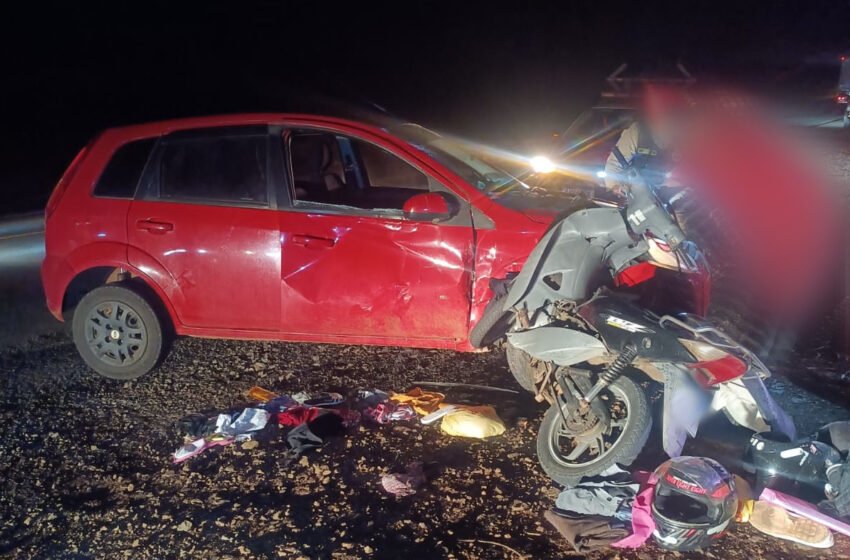  Veículos se envolvem em colisão na PR-483, em Francisco Beltrão