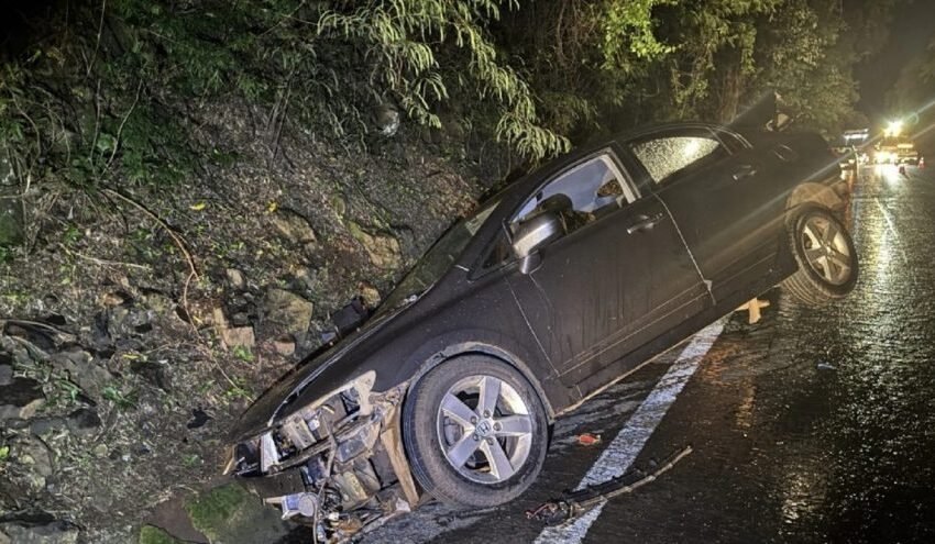  Tragédia na PR-182: acidente mata motorista e deixa casal ferido