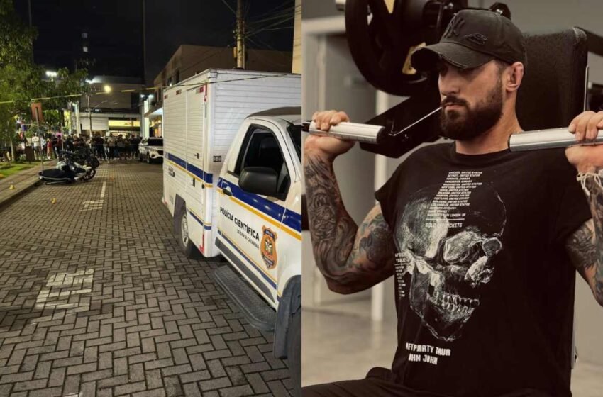  Disfarçado de peruca, criminoso executa personal trainer ao sair da academia