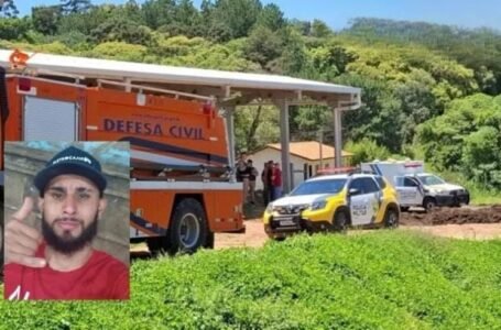 Tragédia em fazenda: jovem morre após cair em fossa com trator no PR