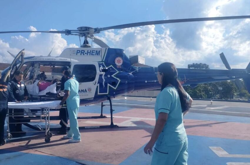  Com abrangência estadual, serviço aeromédico do Paraná reforça excelência