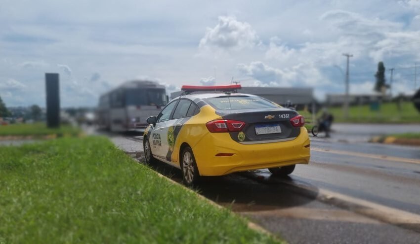  Briga na BR-163 termina com agressões e ameaça com faca contra mulher