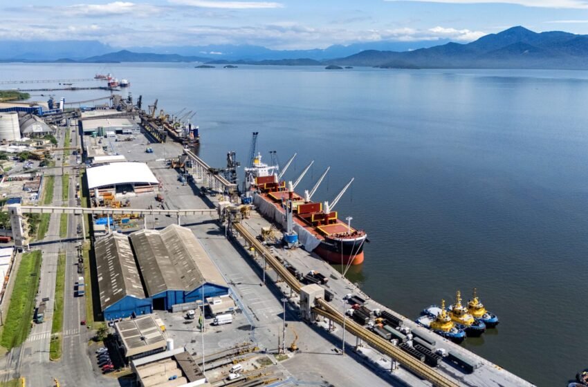  Com alta nas exportações, portos do Paraná ultrapassam marca de 61 milhões de toneladas