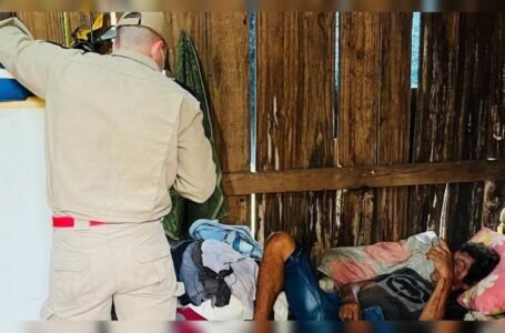 Desentendimento em família resulta em agressão contra pai