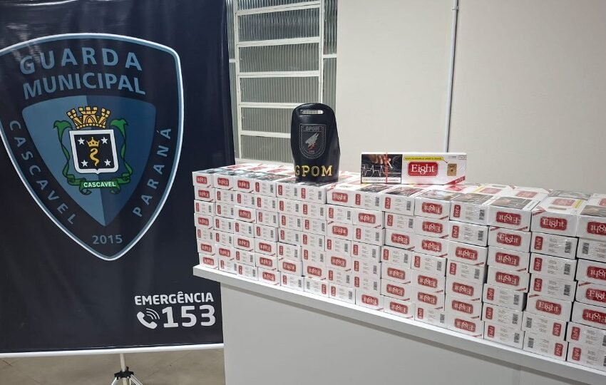  Polícia flagra homem com malas lotadas de cigarros contrabandeados em rodoviária