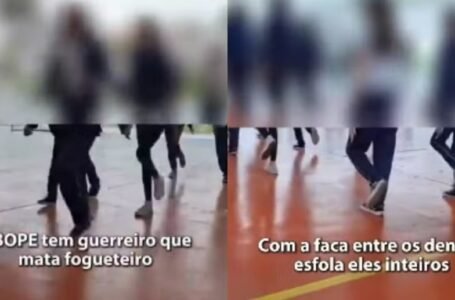 “Deixar corpo no chão”: alunos são flagrados cantando música violenta em escola cívico-militar no Paraná