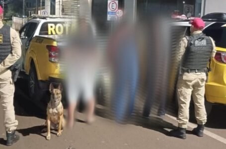 Operação do BPRv na PR-182 resulta na prisão de três homens em Realeza