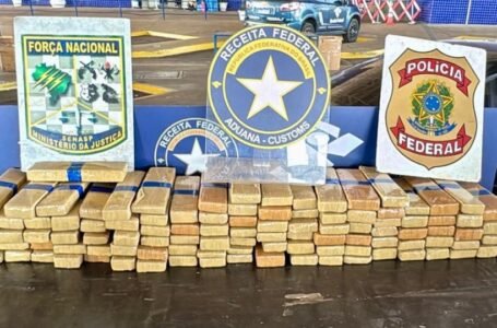 Droga escondida em fundo falso: quase 100 kg de maconha apreendidos na Ponte da Amizade